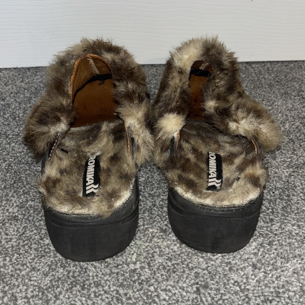 ROMIKA faux fur lined flower clogs women’s eur 40/ US 9.5 - Picture 5 of 8